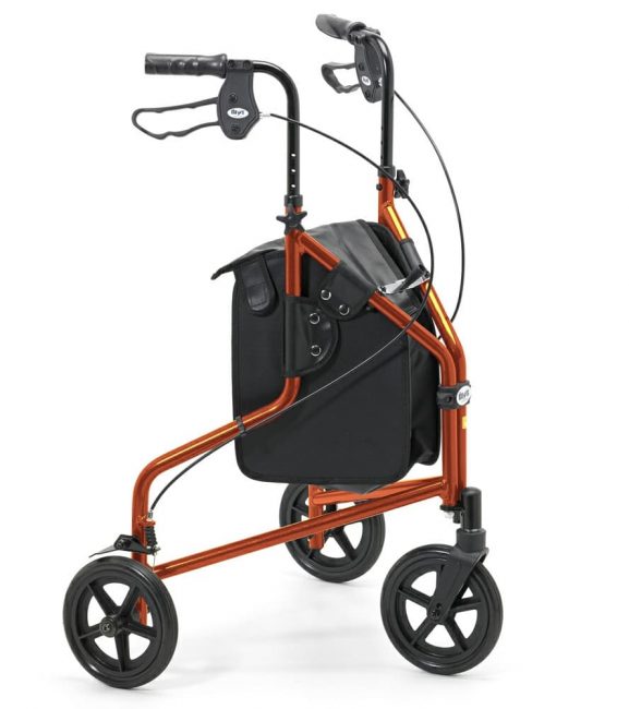 Lightweight Tri Wheel Walker