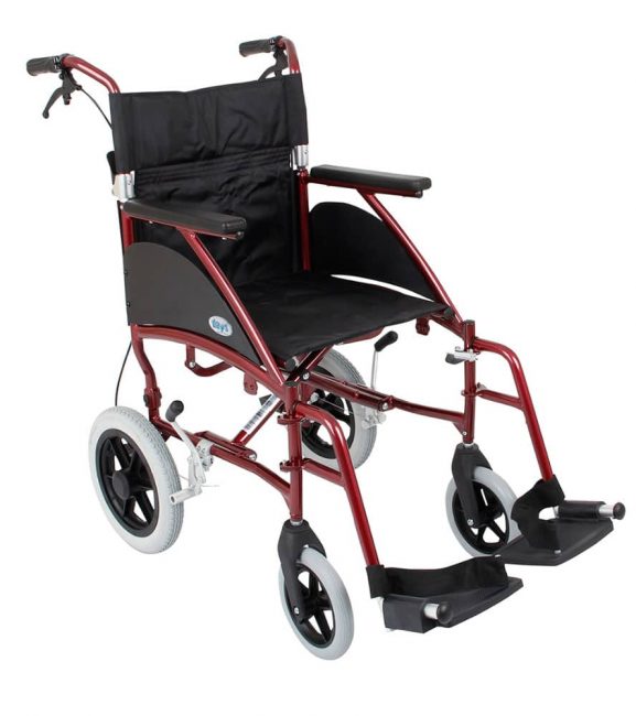 Swift Transit Wheelchair - Narrow, Silver